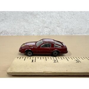 Zylmex ZE 076 Nissan 300ZX Diecast Car Red #28 "Fast Lane" Vintage 1:64